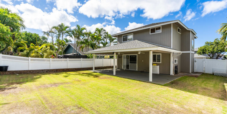 91104 Haiea Pl Ewa Beach HI-025-009-Back Yard-MLS_Size